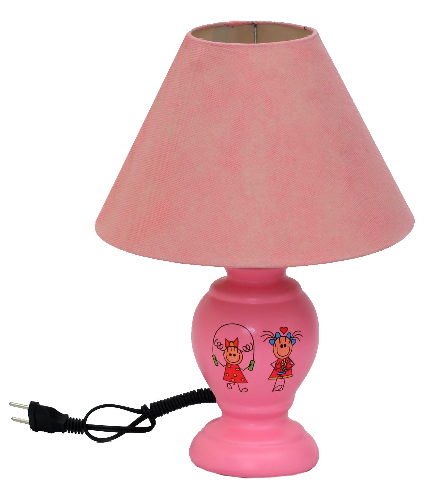 Abajour Porcelana Mimo Rosa