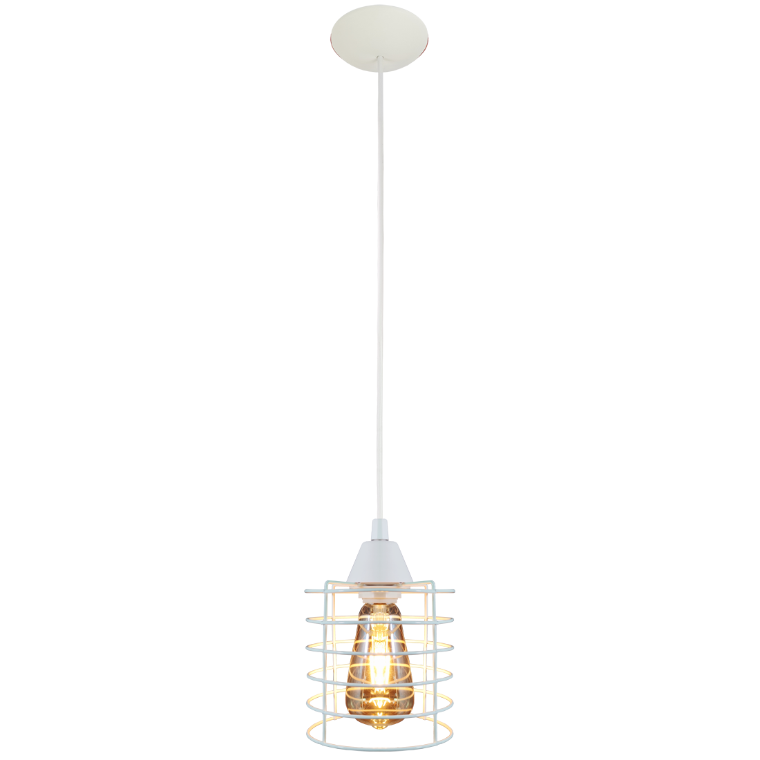 Pendente Aramado Chochin Branco