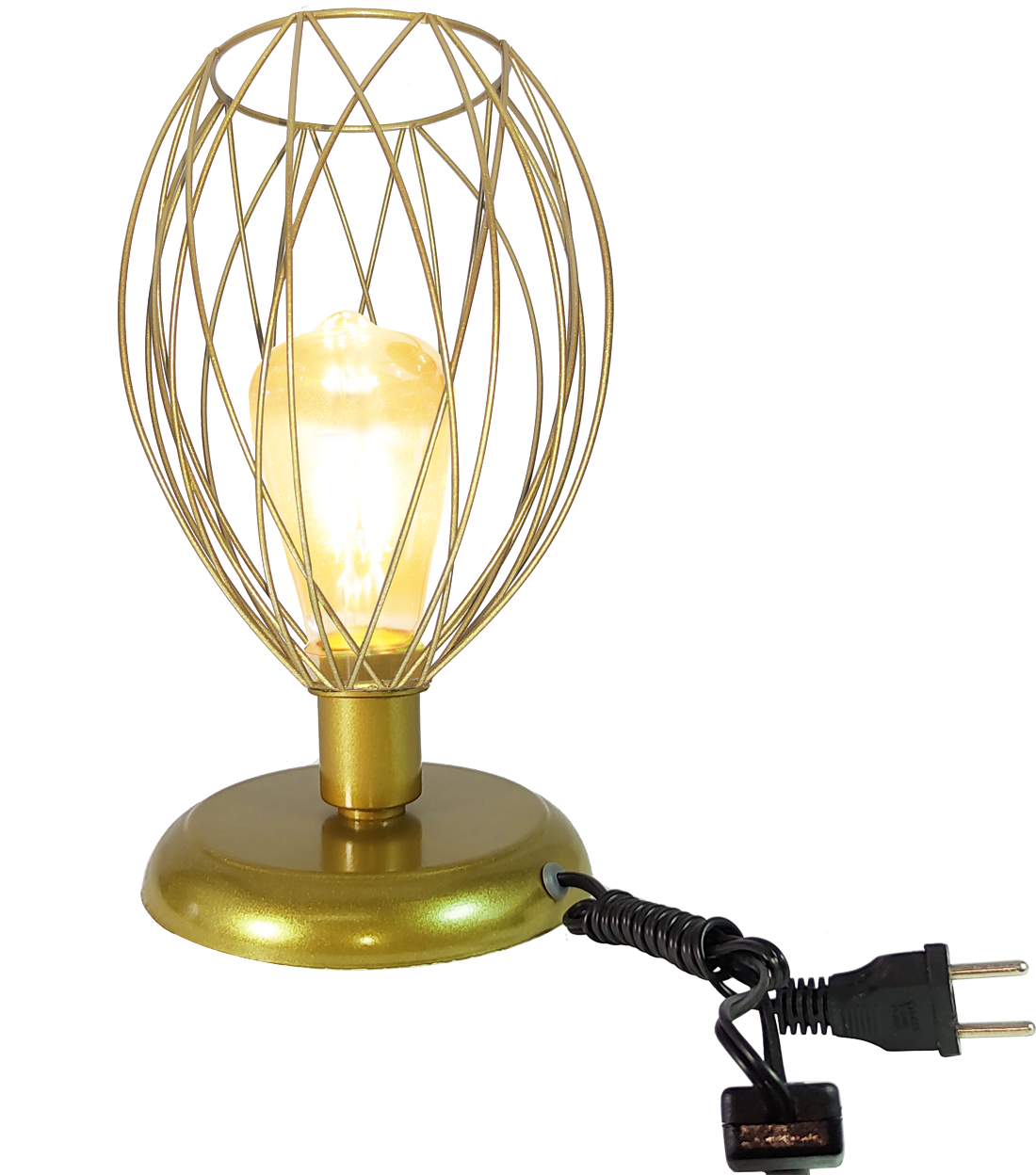 Abajur Aramado NEST Dourado                                                                         