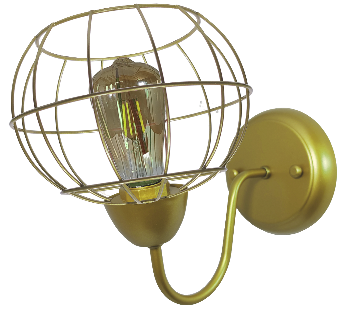 Arandela Aramado Tangerine 2 Dourado                                                                