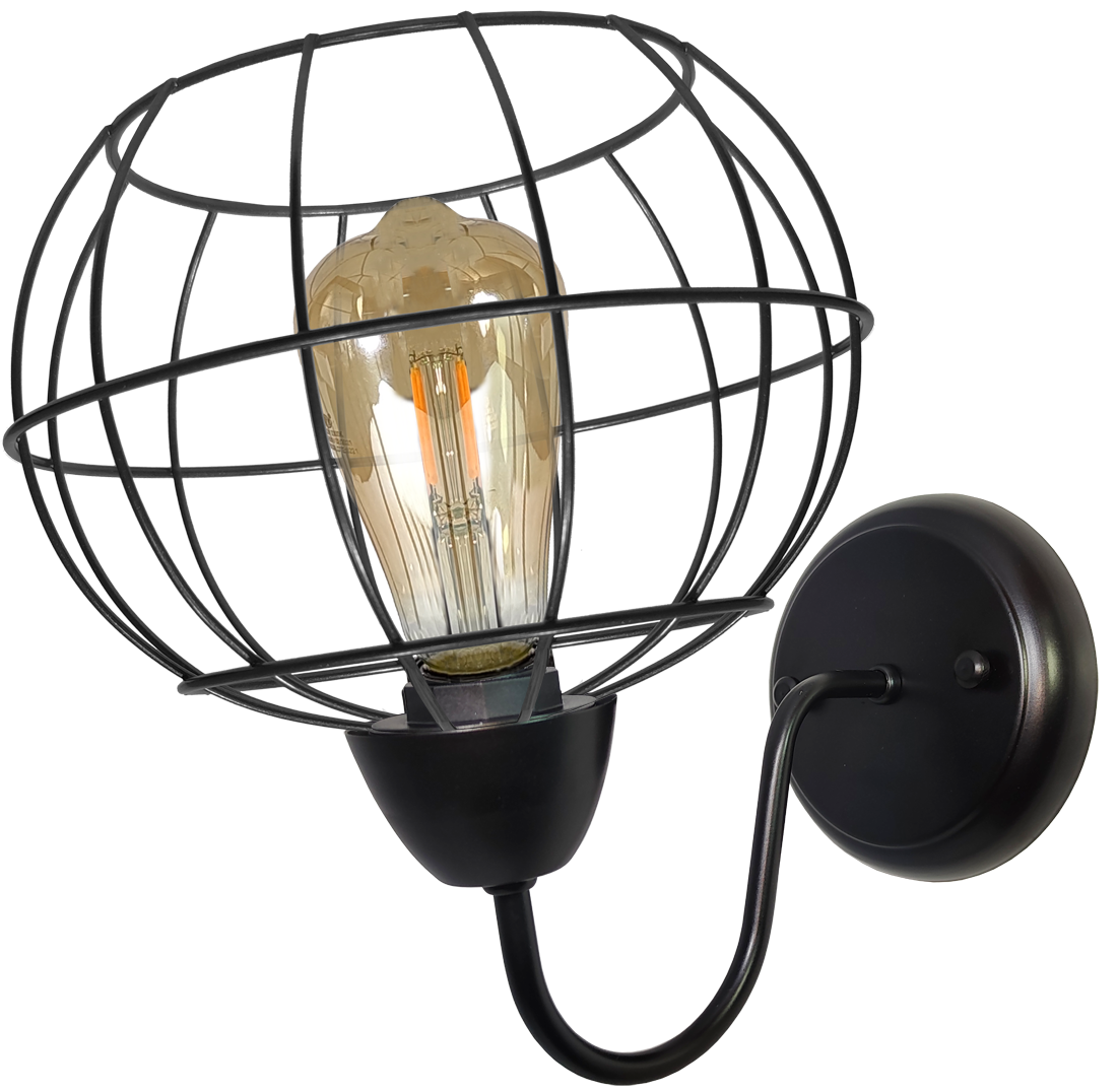 Arandela Aramado Tangerine 2 Preto                                                                  