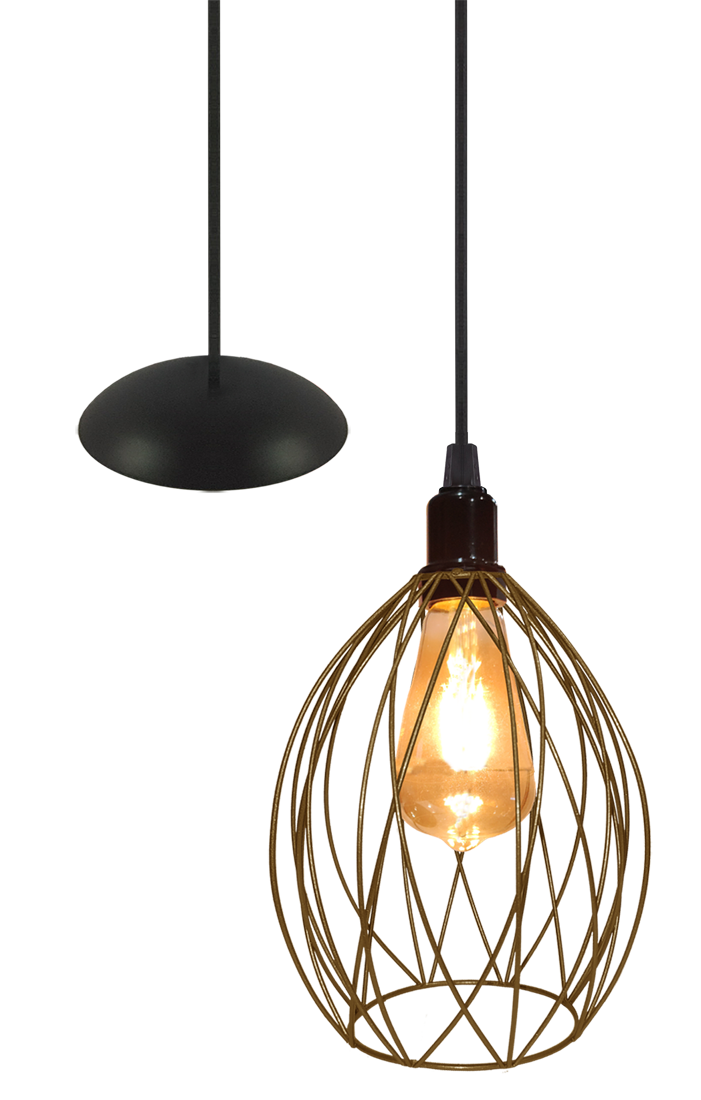 Pendente Aramado Nest Preto                                                                         